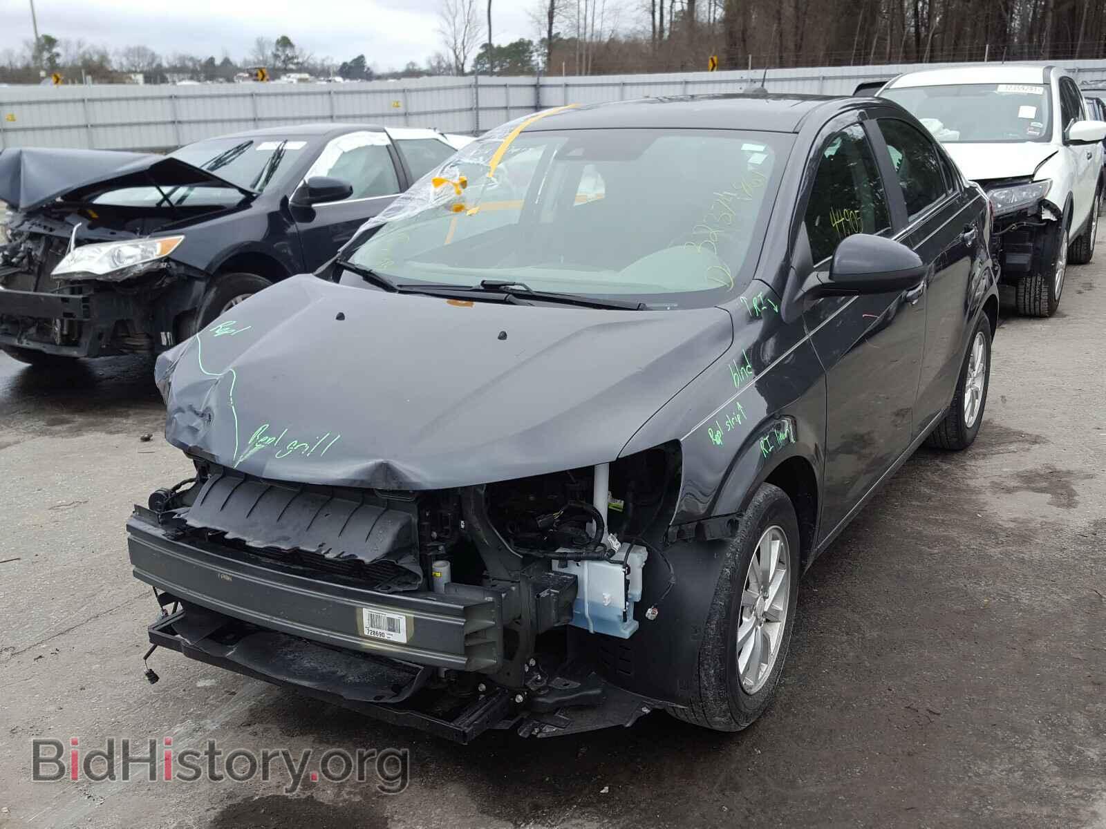 2018 CHEVROLET SONIC - VIN: 1G1JD5SH4J4101814 - Фото 2