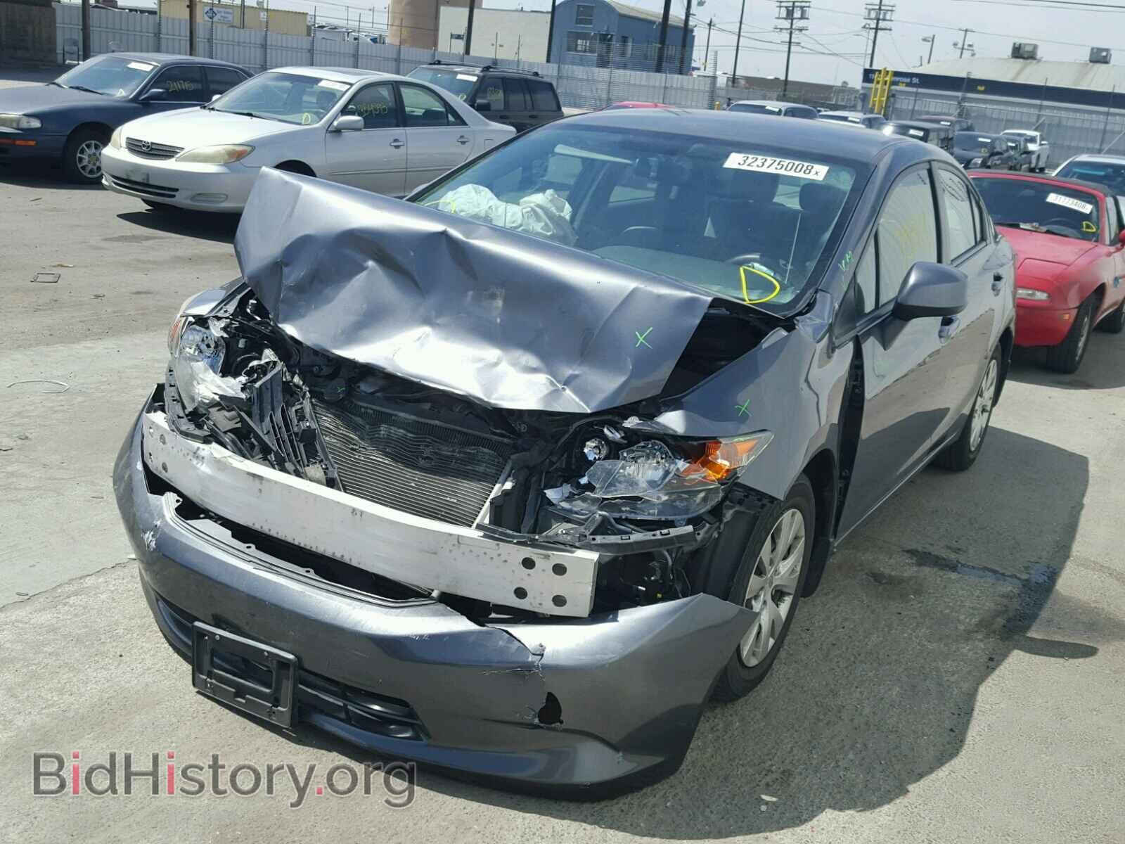 2012 HONDA CIVIC - VIN: 19XFB2F56CE367385 - Фото 2
