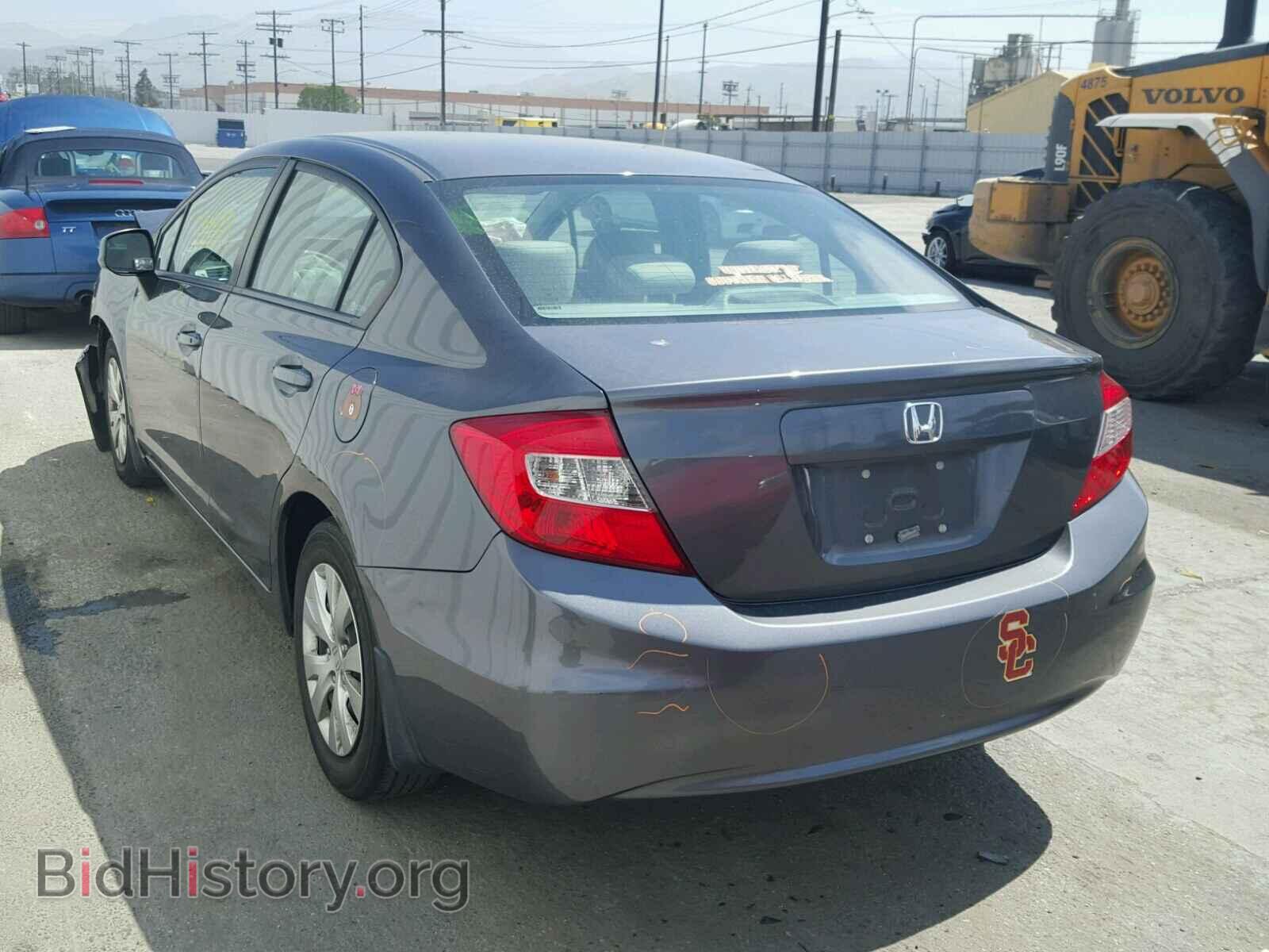 2012 HONDA CIVIC - VIN: 19XFB2F56CE367385 - Фото 3