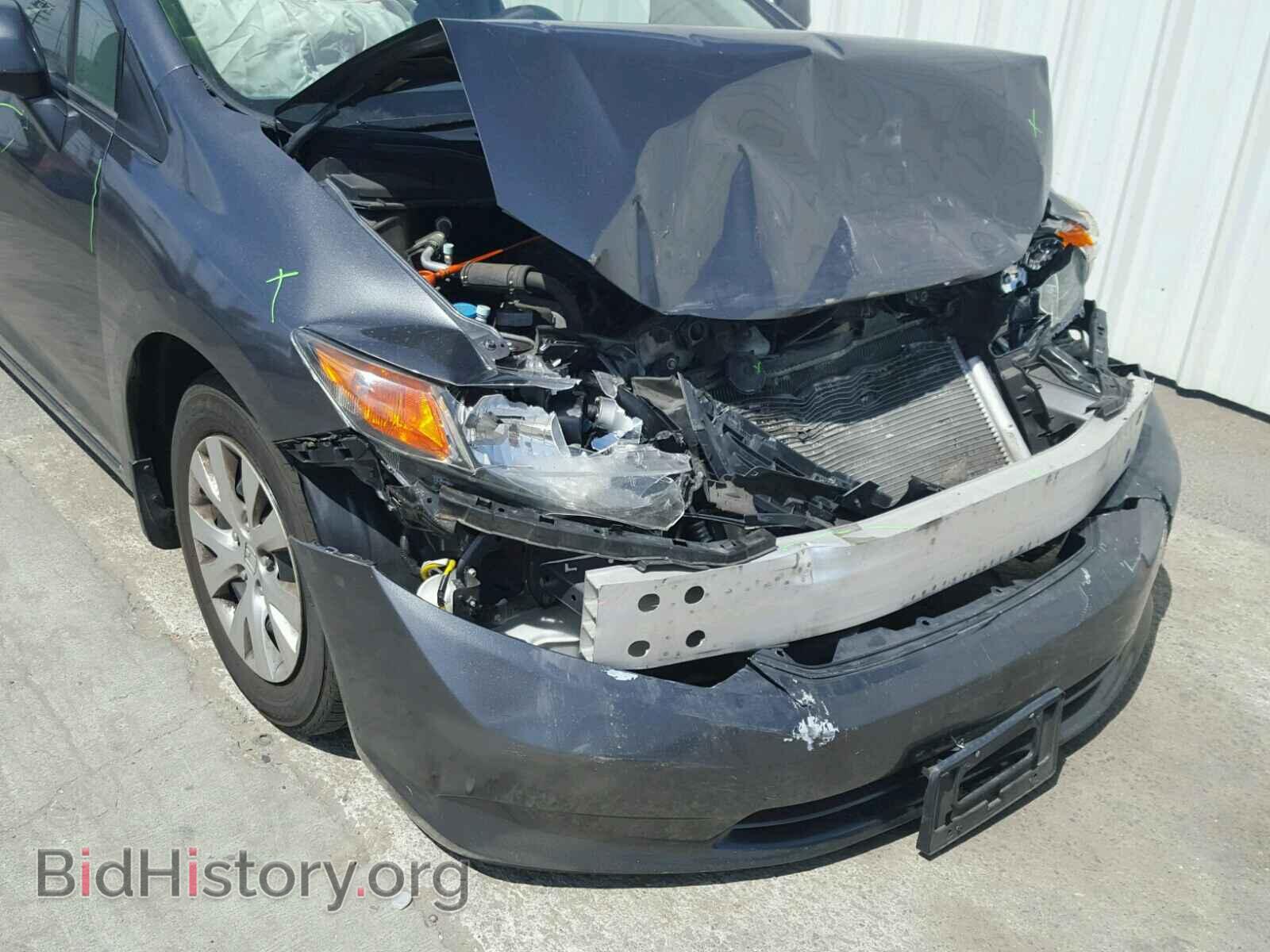 2012 HONDA CIVIC - VIN: 19XFB2F56CE367385 - Фото 9