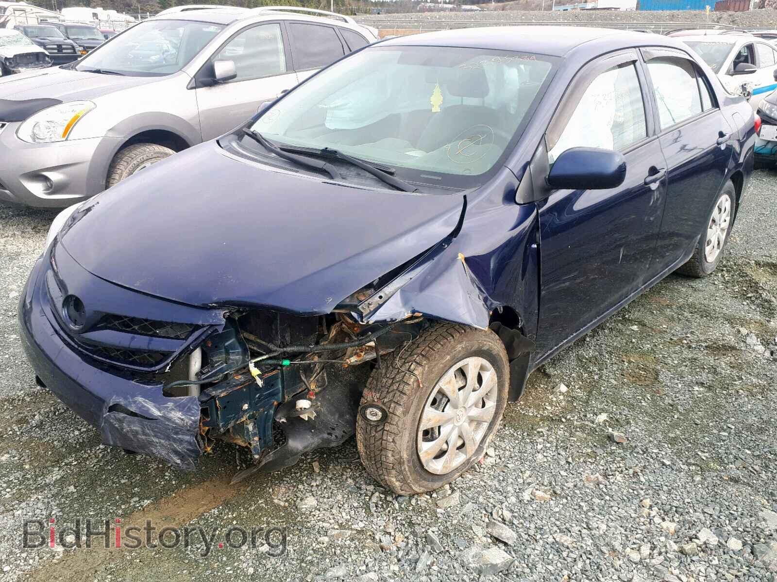 2012 TOYOTA COROLLA BA - VIN: 2T1BU4EE5CC829584 - Фото 2