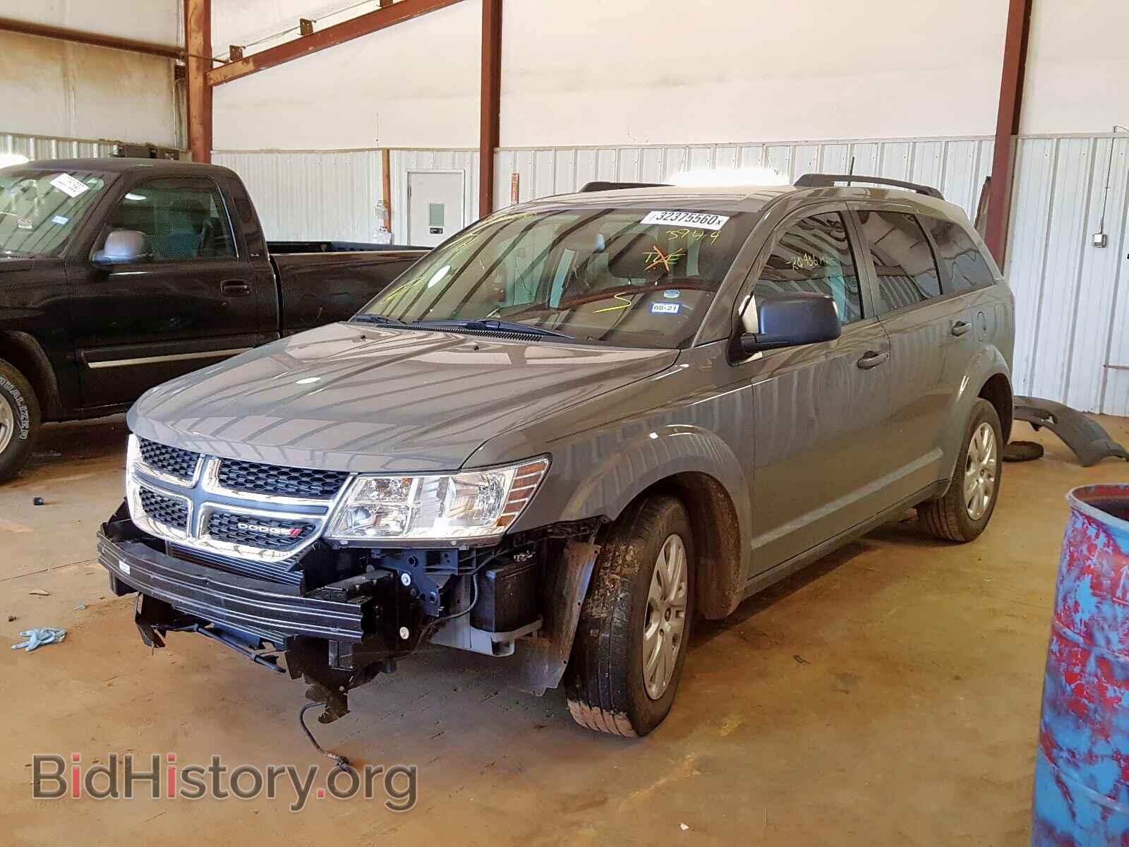 2019 DODGE JOURNEY SE - VIN: 3C4PDCAB1KT803944 - Фото 2