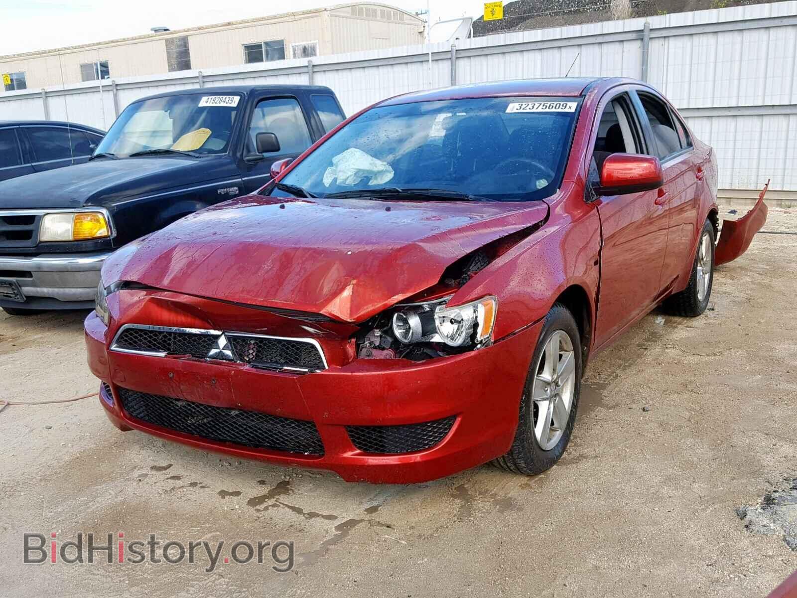 2009 MITSUBISHI LANCER ES/ - VIN: JA3AU26U89U003456 - Фото 2
