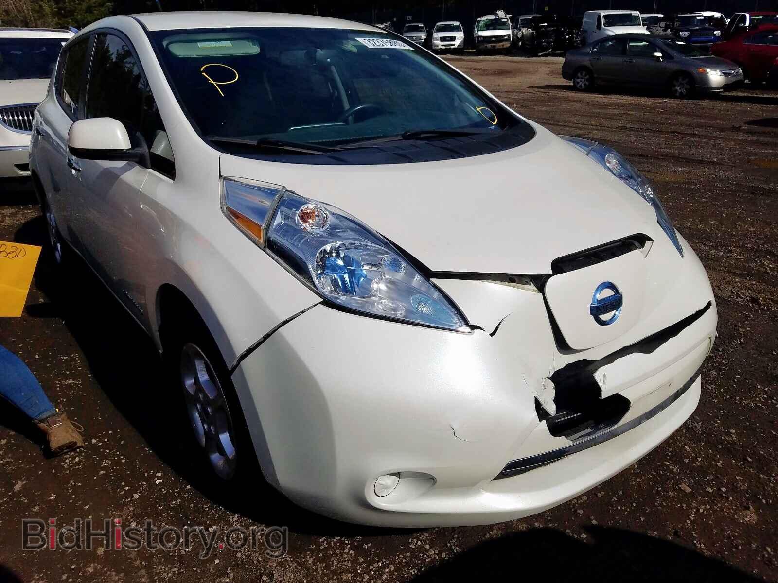 Фотография 1N4AZ0CP7EC340101 - NISSAN LEAF 2014