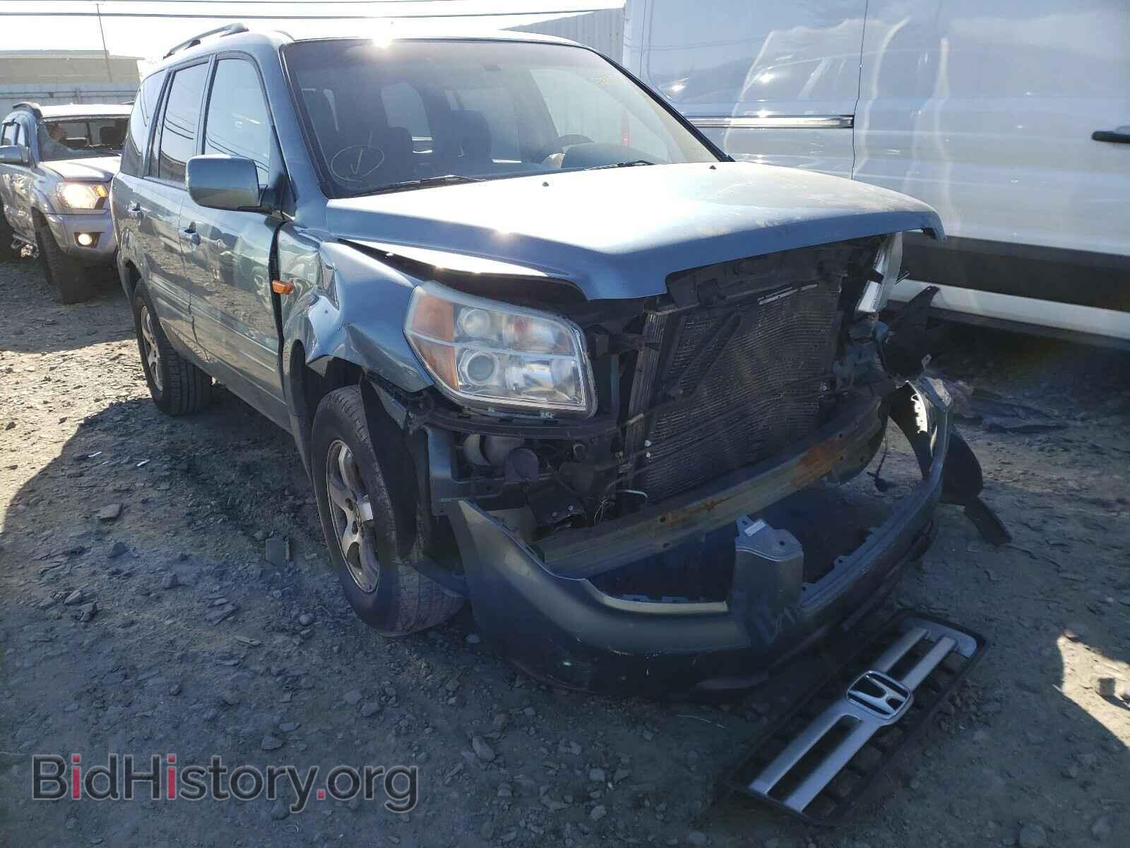 Photo 5FNYF18596B009989 - HONDA PILOT 2006