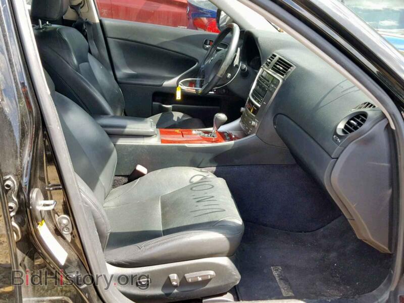 2007 Lexus IS (VIN JTHBE262572012642) — фото 5 из 10