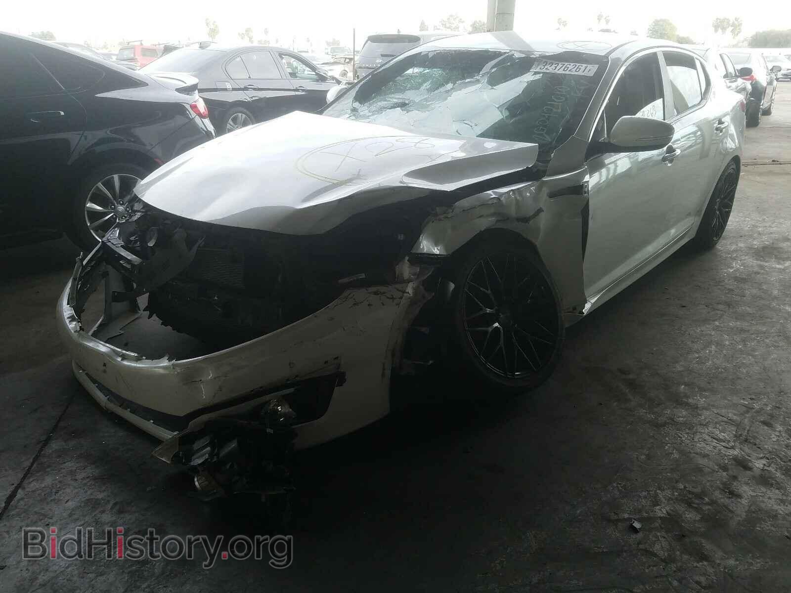 2015 KIA OPTIMA - VIN: KNAGM4A74F5620980 - Фото 2