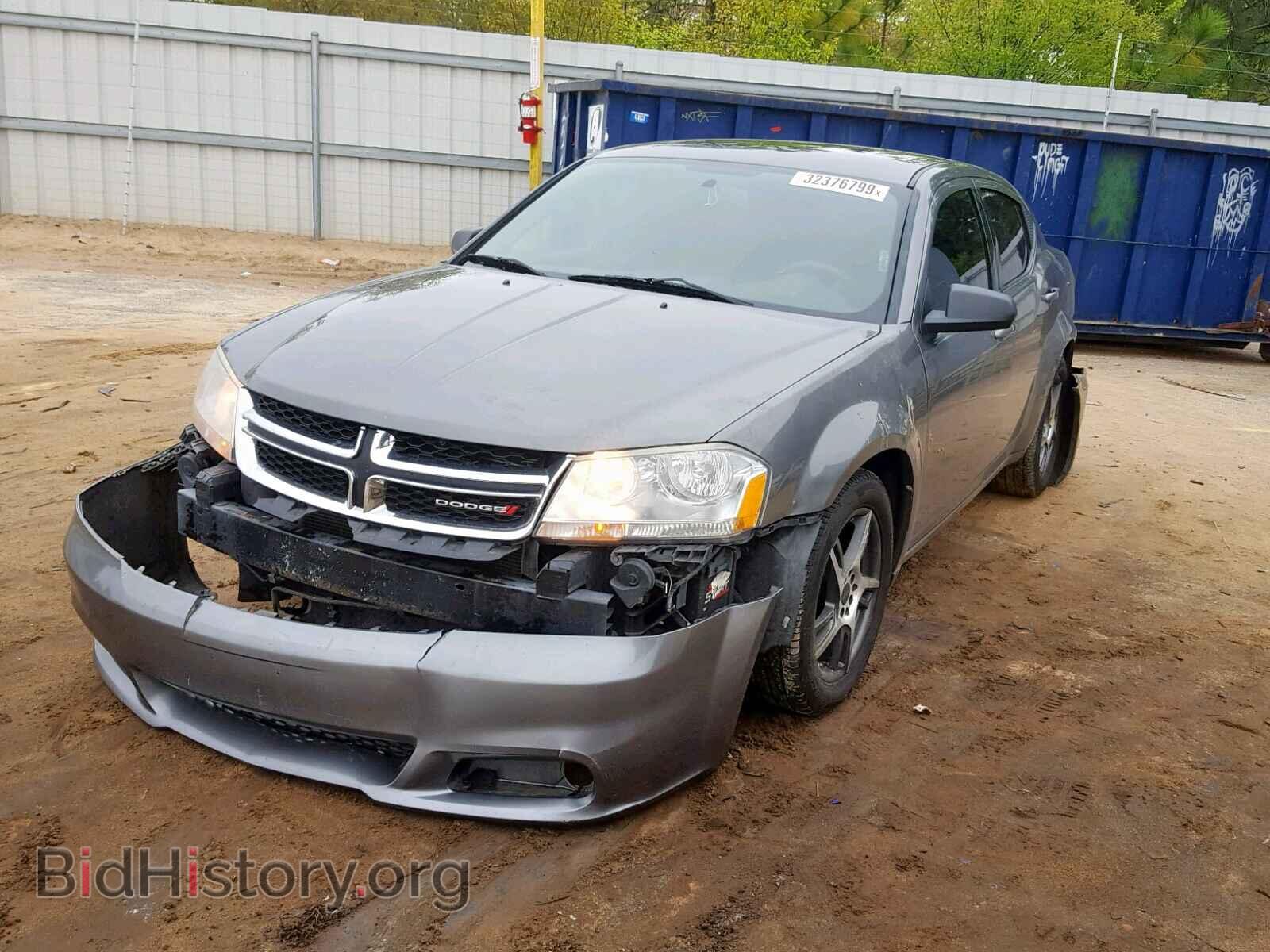 2013 DODGE AVENGER - VIN: 1C3CDZAB3DN594327 - Фото 2