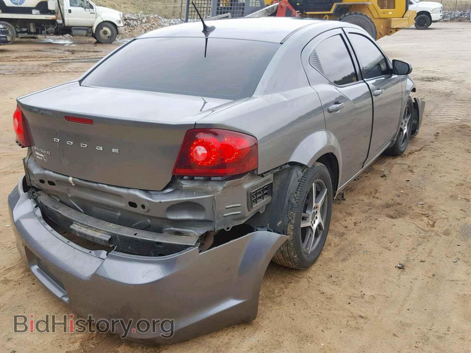 2013 DODGE AVENGER - VIN: 1C3CDZAB3DN594327 - Фото 4