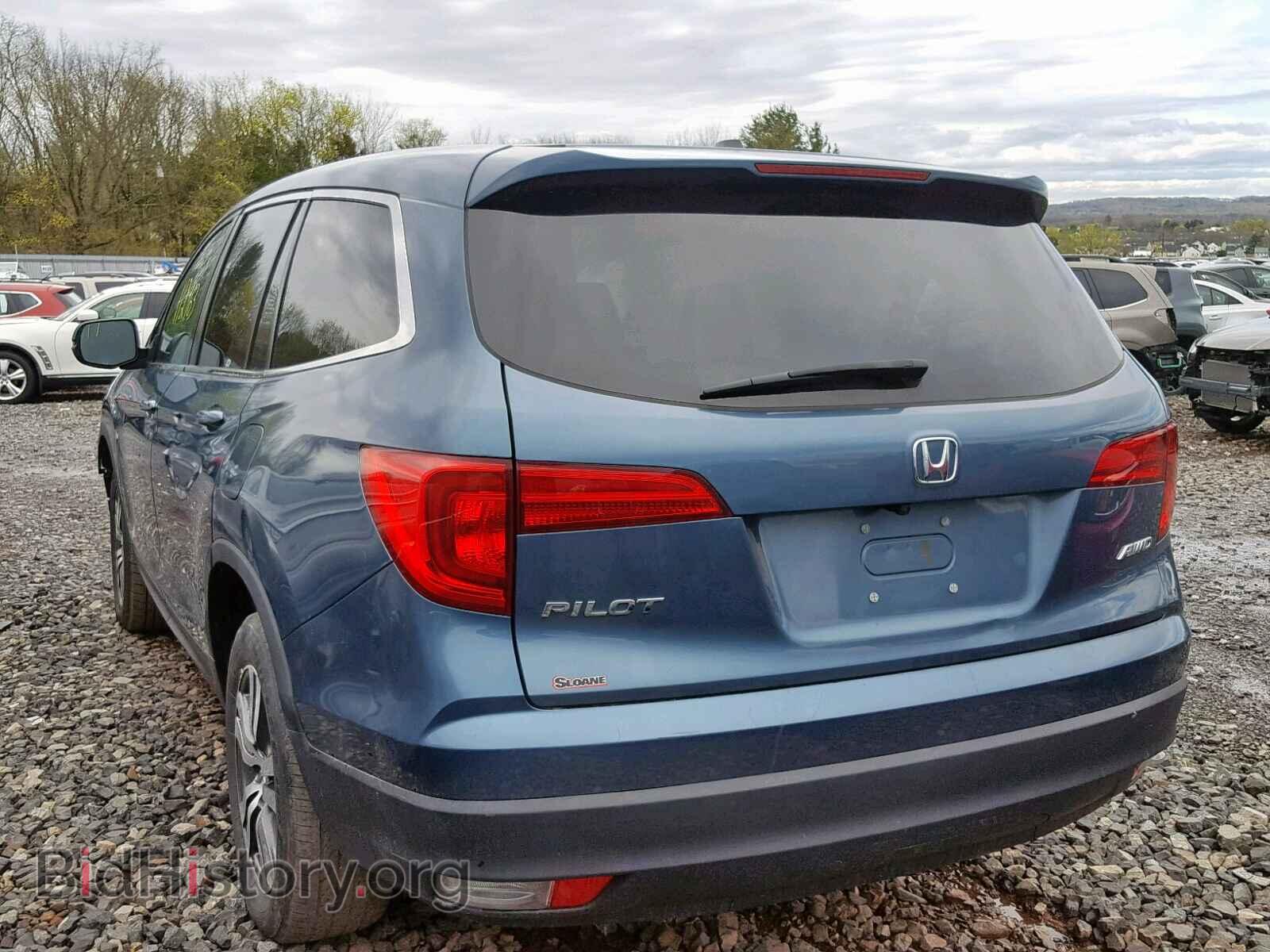 2016 HONDA PILOT EXL - VIN: 5FNYF6H64GB100000 - Фото 3