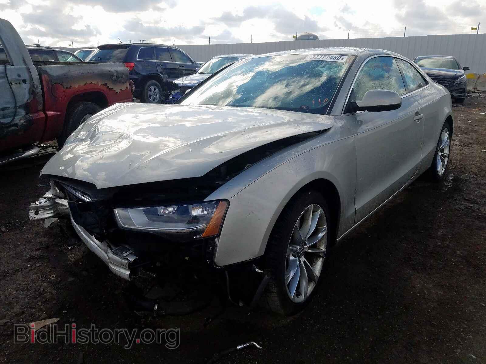 2014 AUDI A5 - VIN: WAUCFAFR0EA056607 - Photo 2