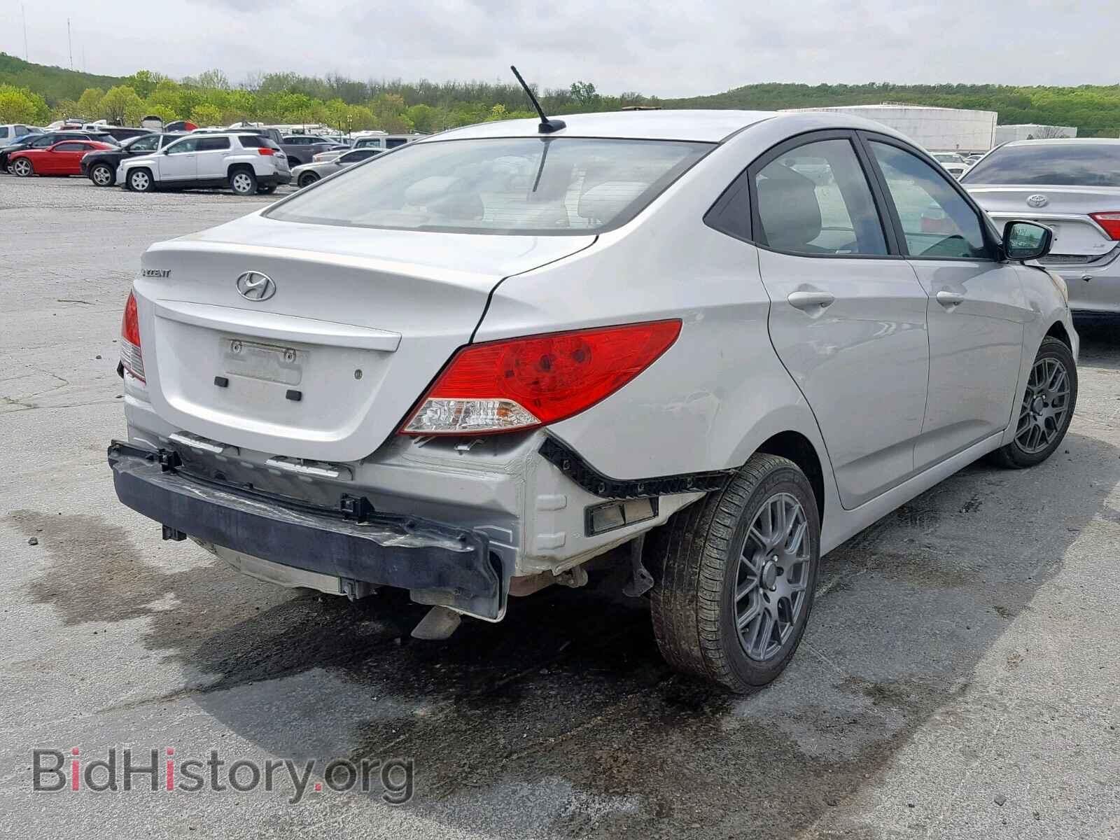 2013 HYUNDAI ACCENT - VIN: KMHCT4AE6DU395480 - Фото 4