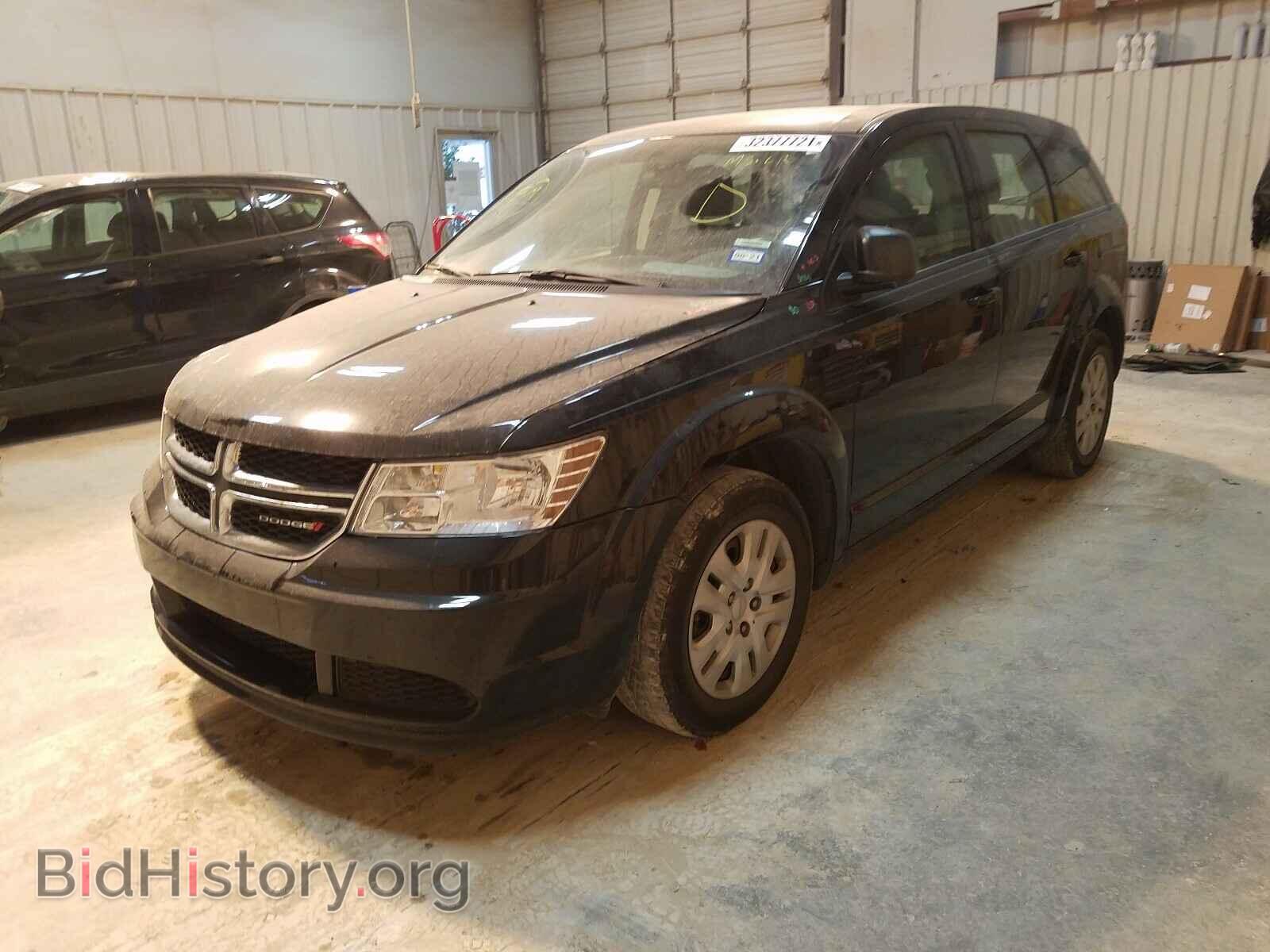 2013 DODGE JOURNEY - VIN: 3C4PDCAB8DT734172 - Фото 2