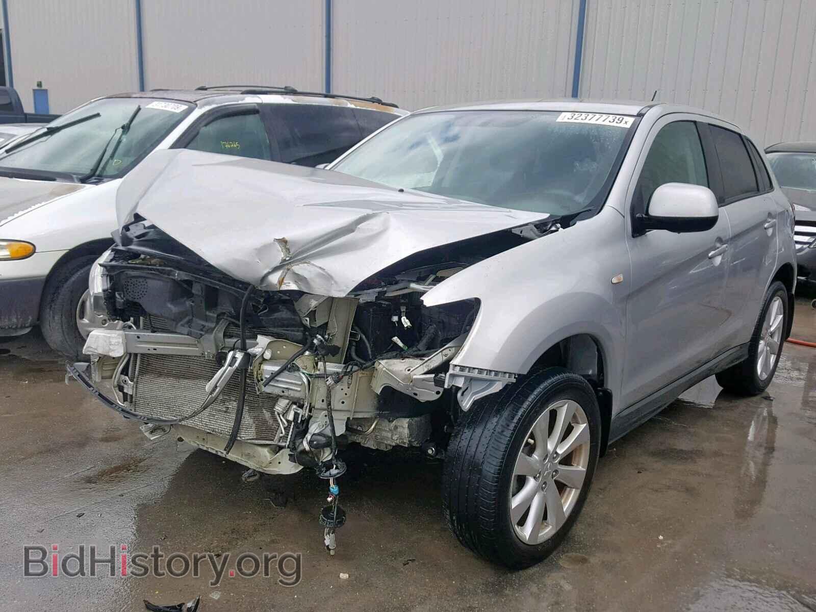 2013 MITSUBISHI OUTLANDER - VIN: 4A4AP3AU8DE002003 - Фото 2