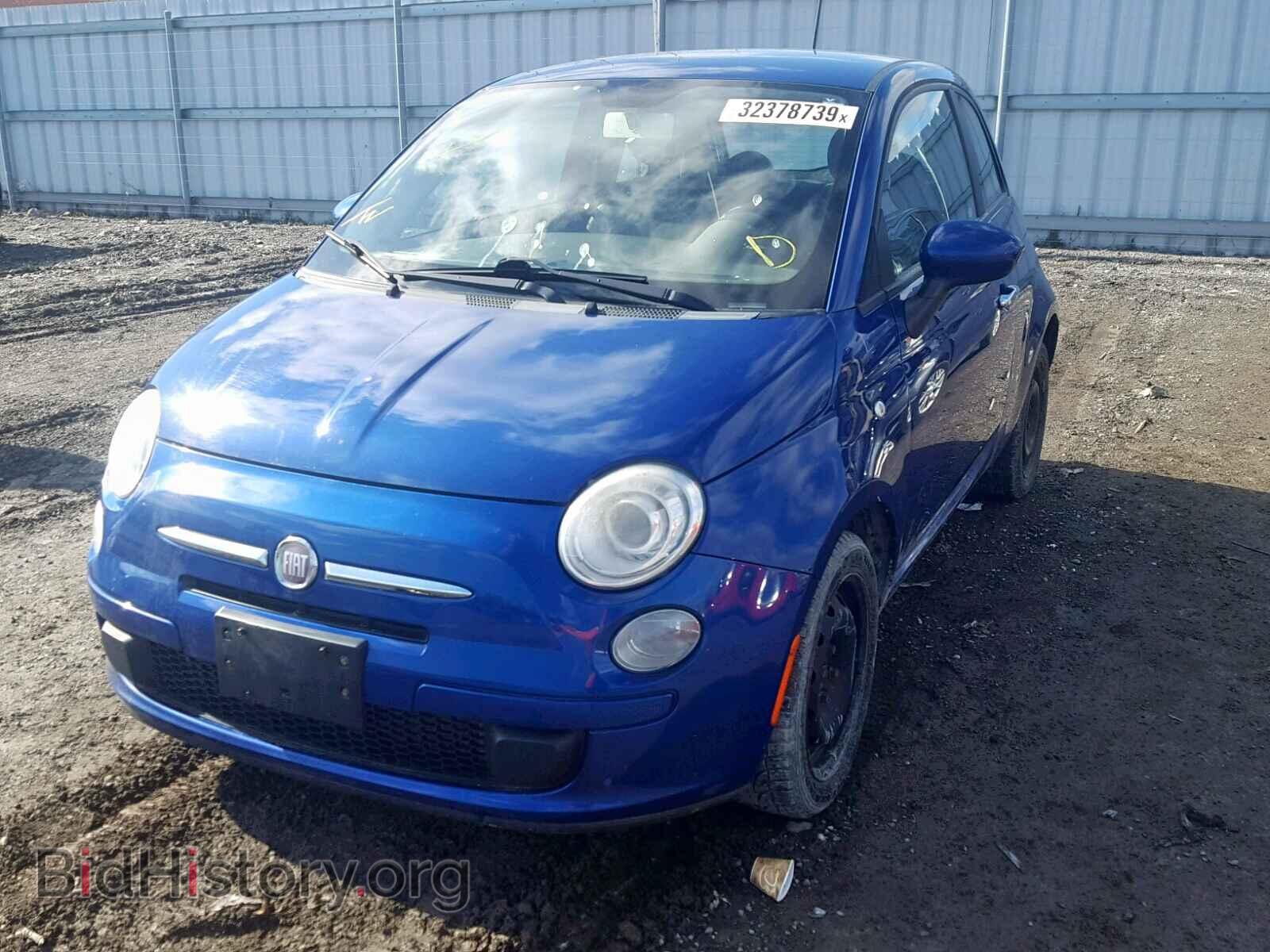 2012 FIAT 500 - VIN: 3C3CFFAR3CT102139 - Фото 2