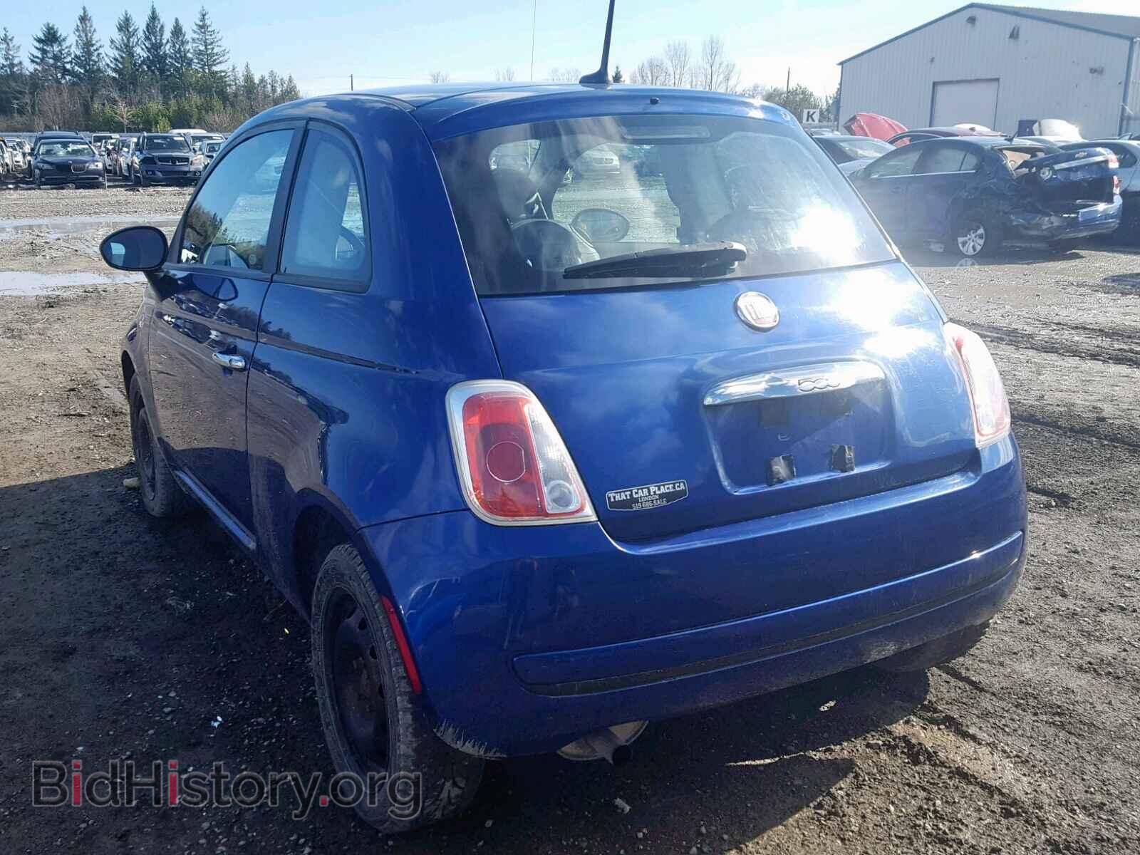 2012 FIAT 500 - VIN: 3C3CFFAR3CT102139 - Фото 3