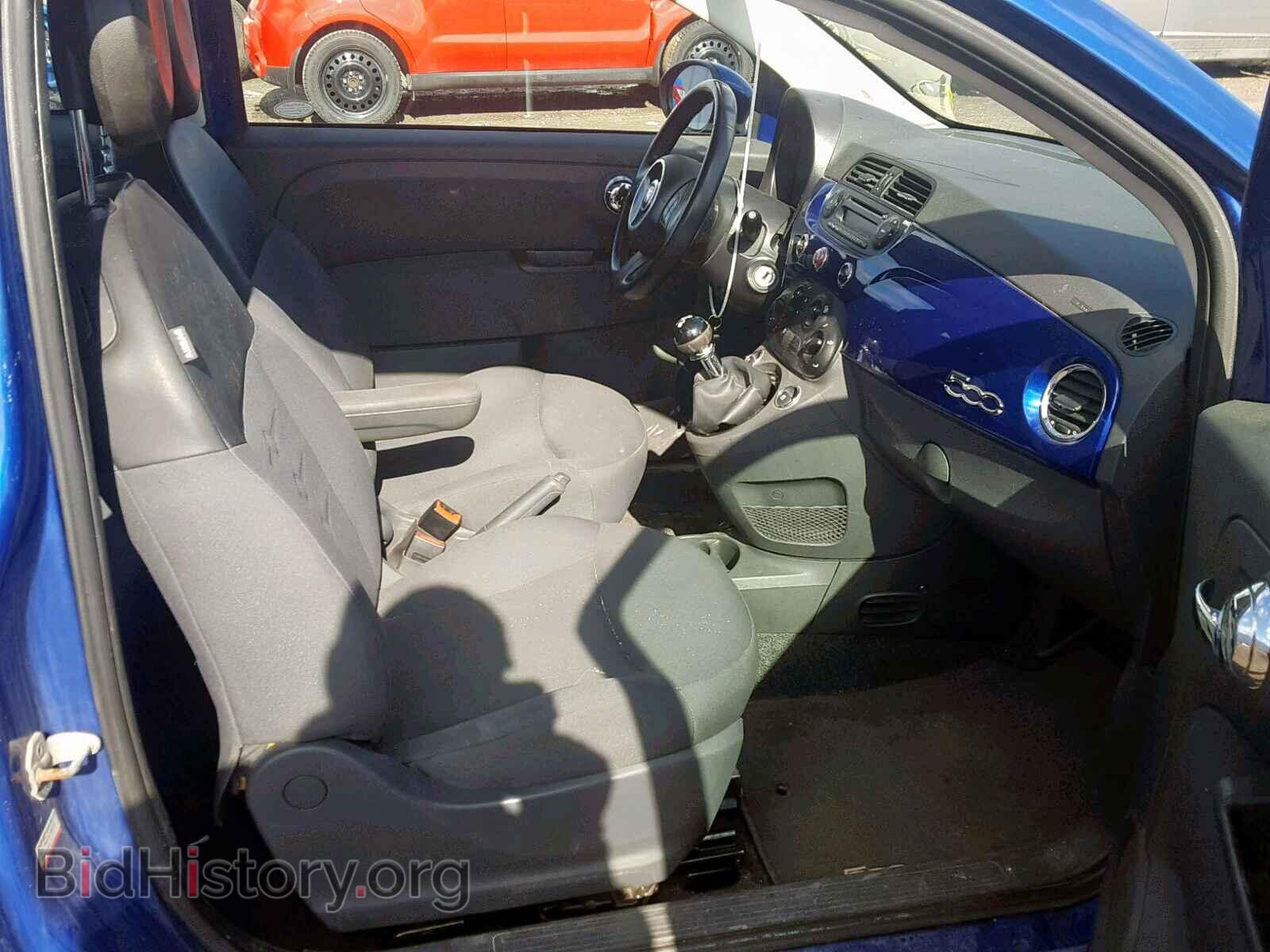 2012 FIAT 500 - VIN: 3C3CFFAR3CT102139 - Фото 5