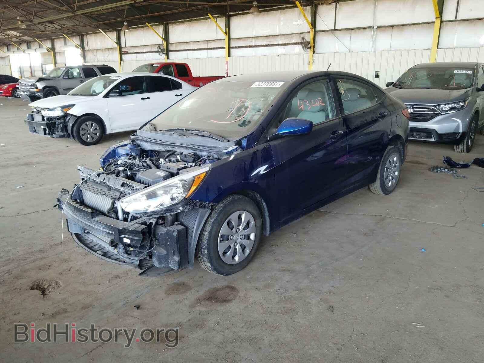2017 HYUNDAI ACCENT - VIN: KMHCT4AE9HU294536 - Фото 2
