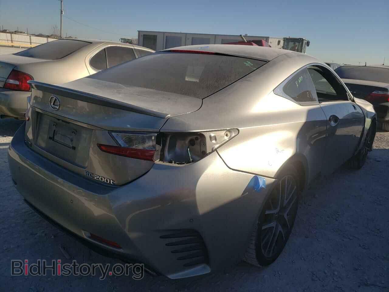 2016 LEXUS RC - VIN: JTHHA5BC4G5001605 - Фото 4