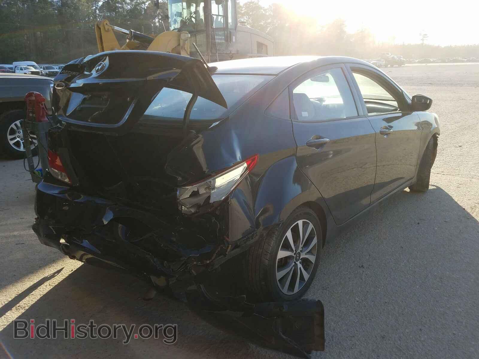2017 HYUNDAI ACCENT - VIN: KMHCT4AE7HU348271 - Фото 4