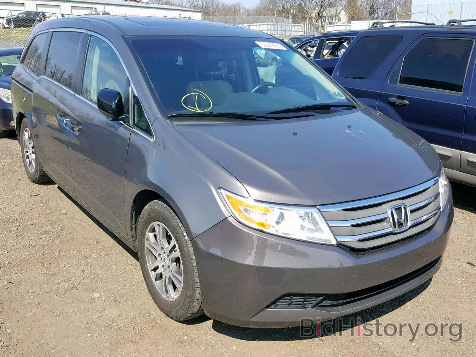 Photo 5FNRL5H62CB105228 - HONDA ODYSSEY EX 2012