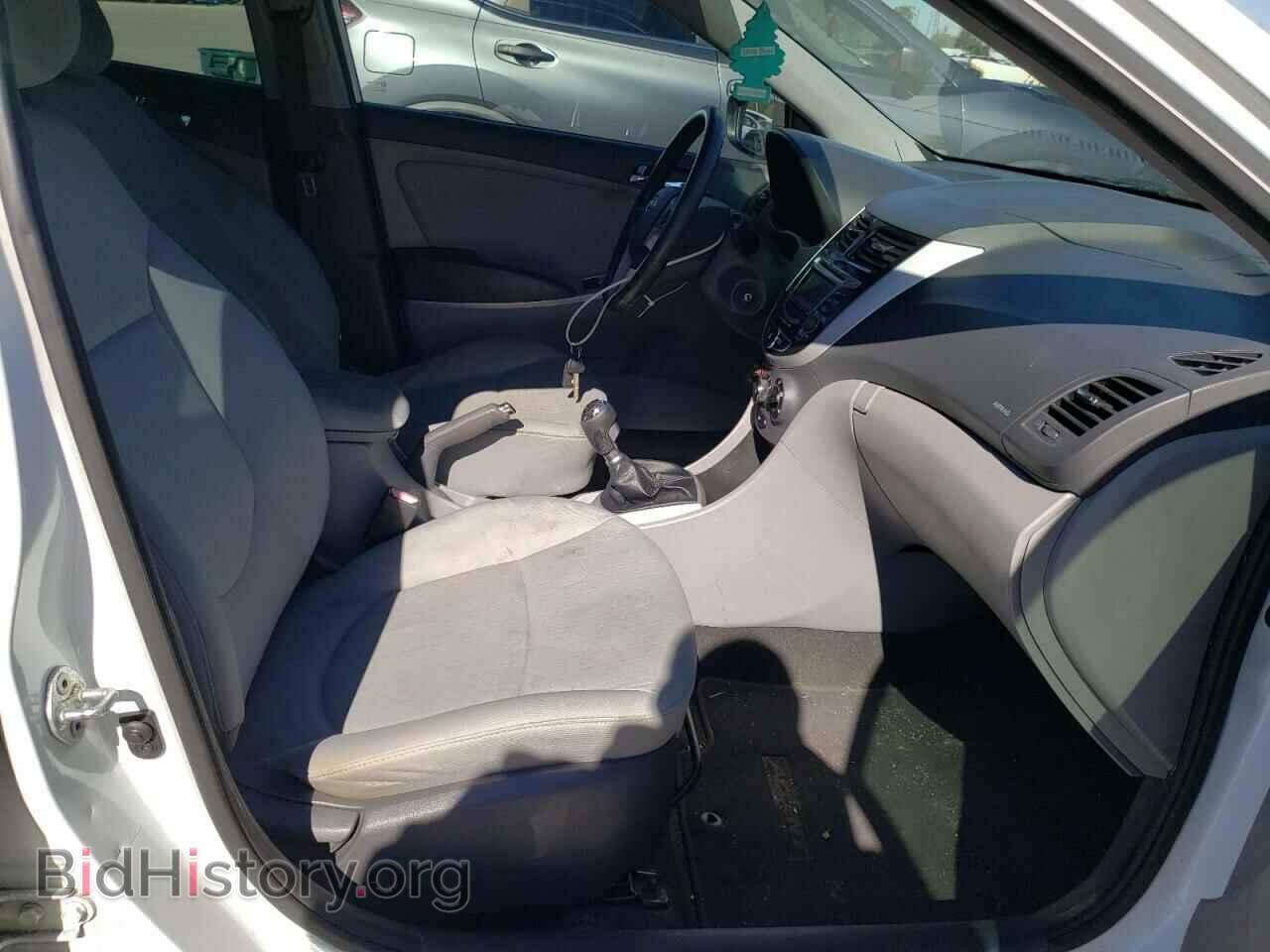 2013 HYUNDAI ACCENT - VIN: KMHCU5AE8DU079422 - Фото 5