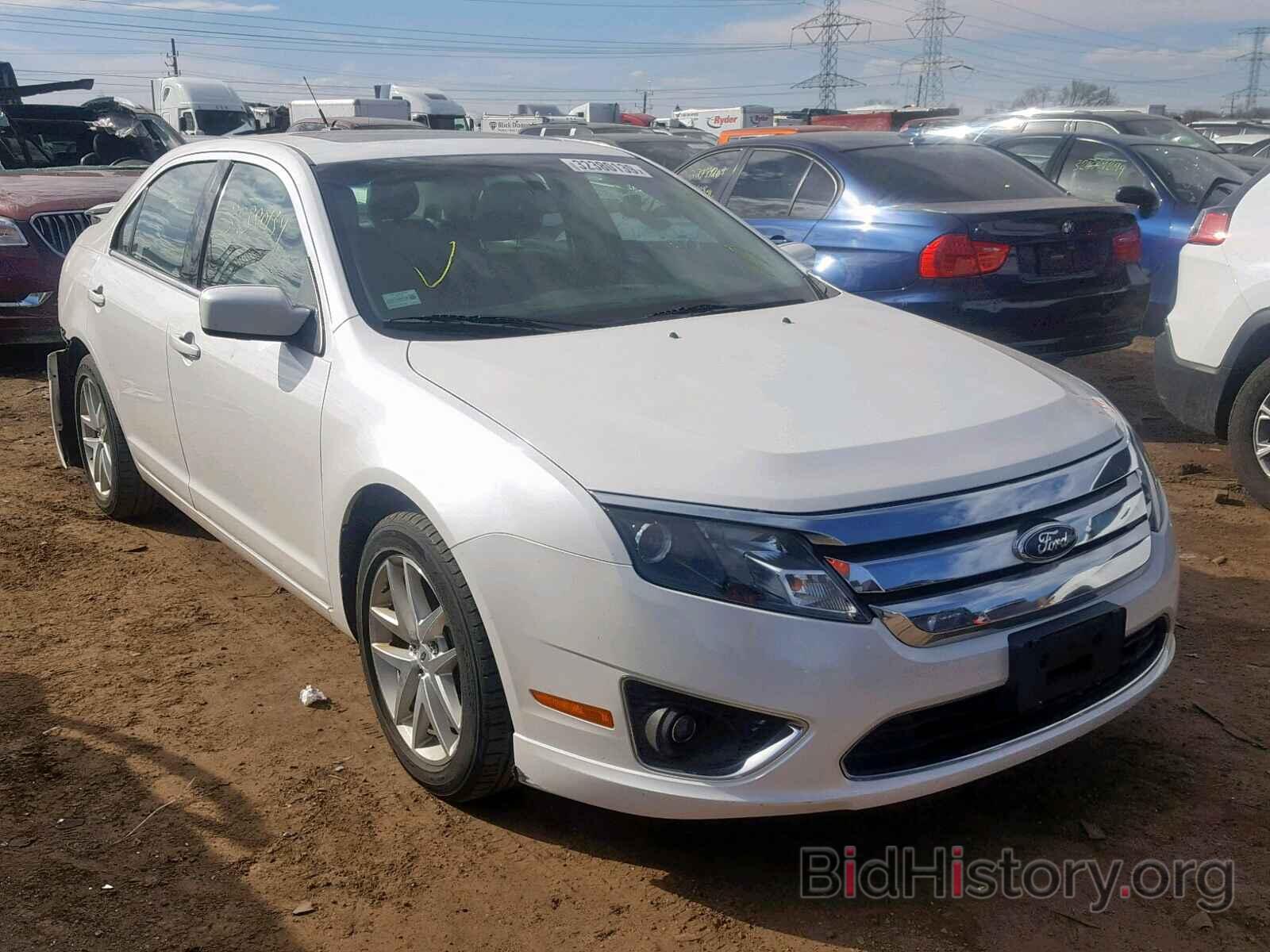 Фотография 3FAHP0JG6CR174627 - FORD FUSION SEL 2012