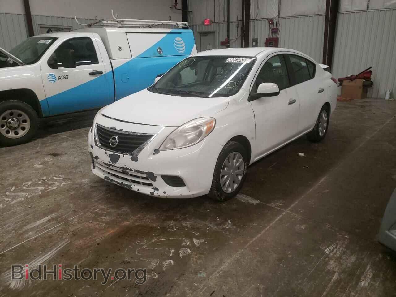 2012 NISSAN VERSA - VIN: 3N1CN7AP6CL825019 - Фото 2