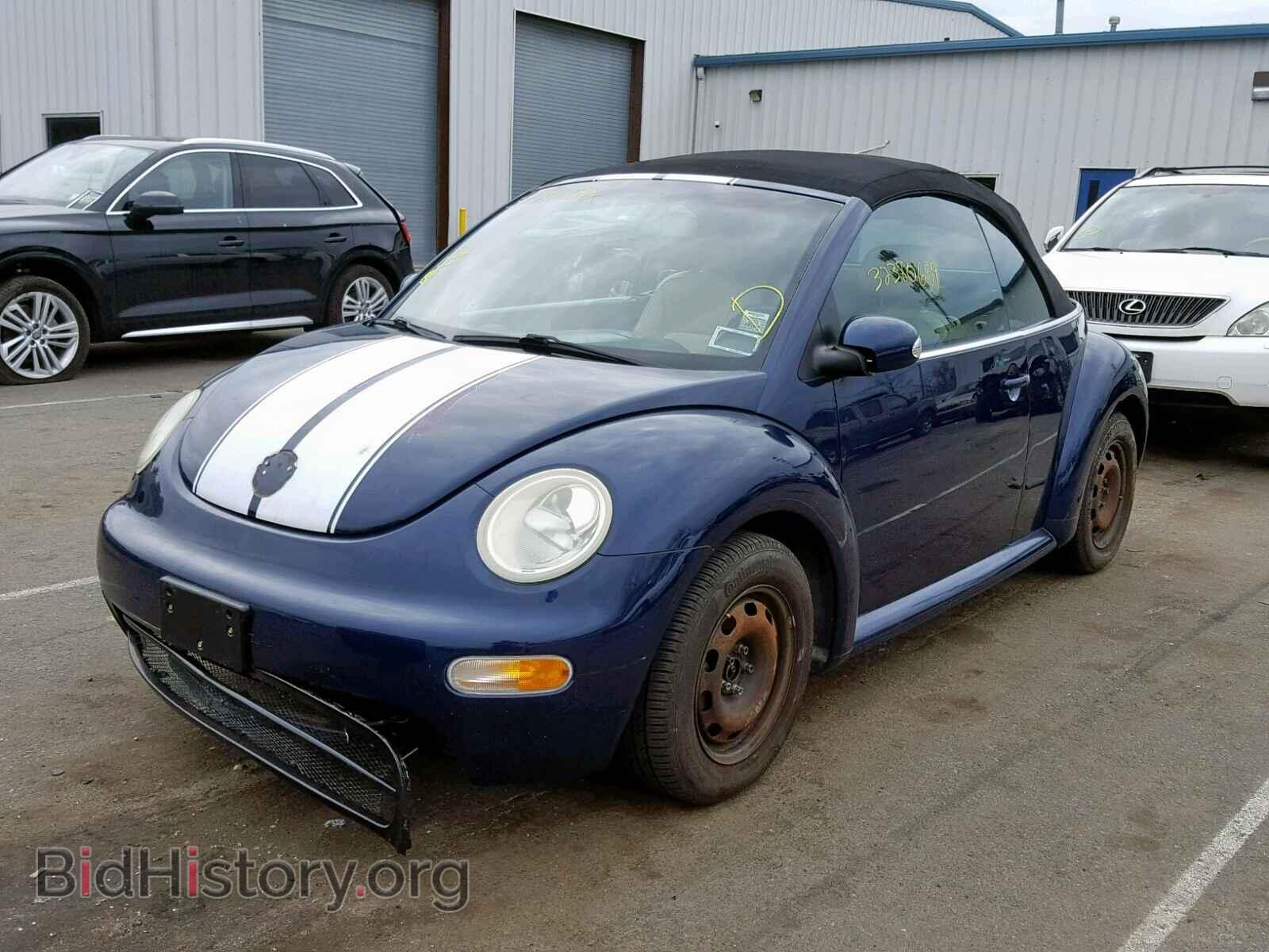 2004 VOLKSWAGEN BEETLE - VIN: 3VWCM31Y44M330506 - Фото 2