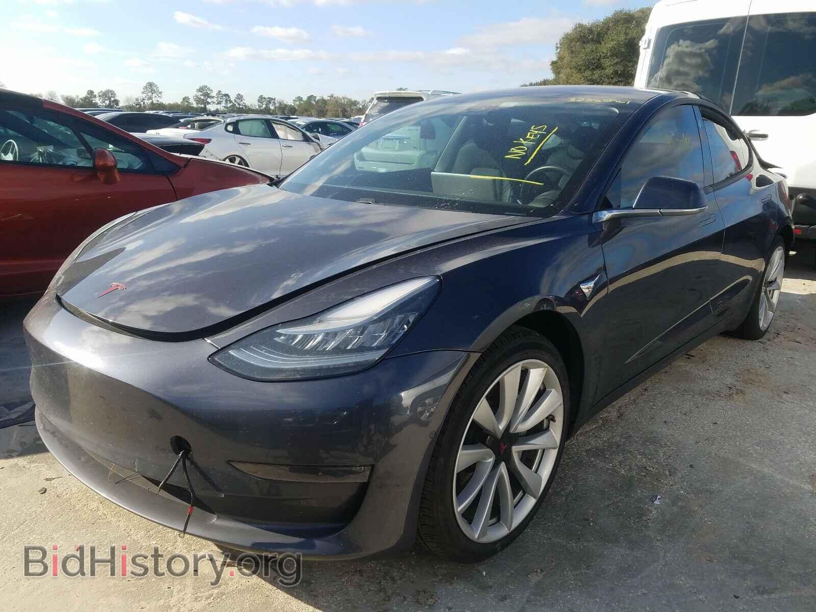 2018 TESLA MODEL 3 - VIN: 5YJ3E1EB2JF121159 - Photo 2