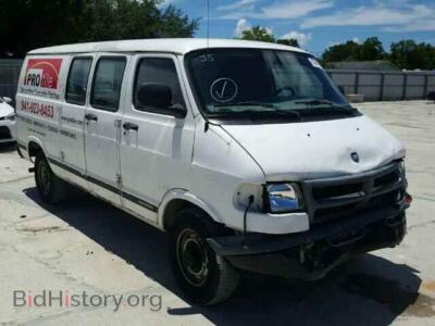2001 Dodge RAM VAN RAM Van B2, белый — VIN 2B7JB21Y81K524852, Copart