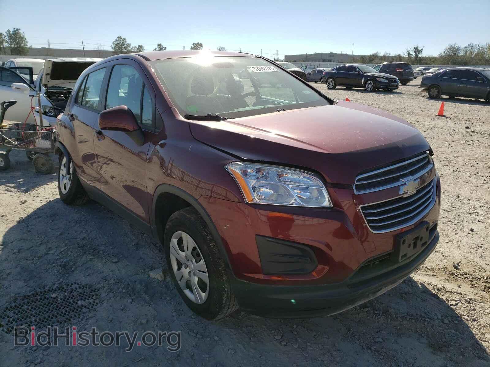 Фотография 3GNCJKSB8GL234959 - CHEVROLET TRAX 2016