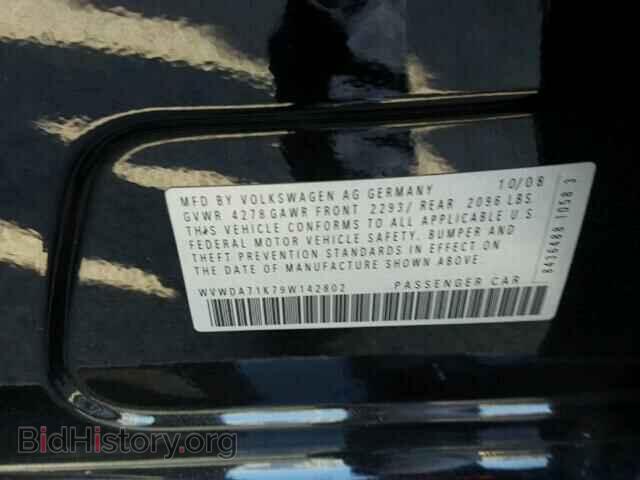 2009 VOLKSWAGEN RABBIT - VIN: WVWDA71K79W142802 - Фото 10