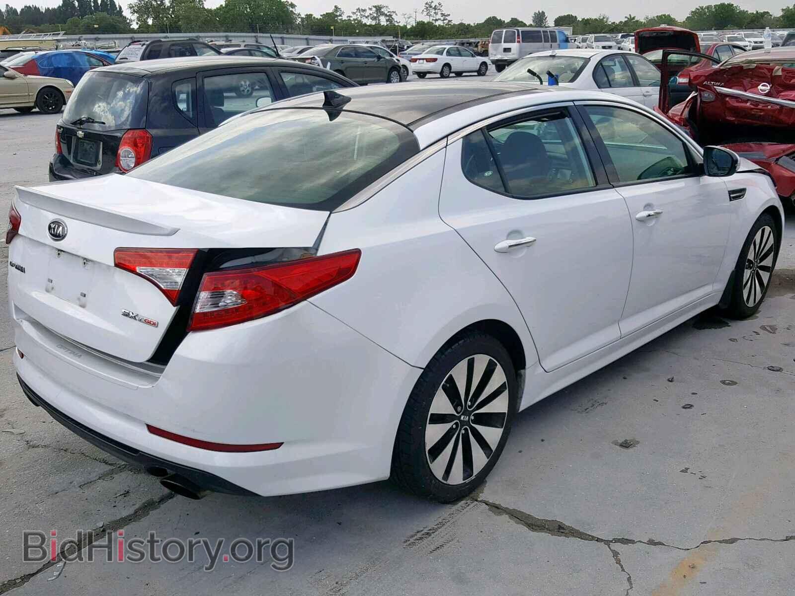 2012 KIA OPTIMA - VIN: 5XXGR4A64CG011908 - Фото 4