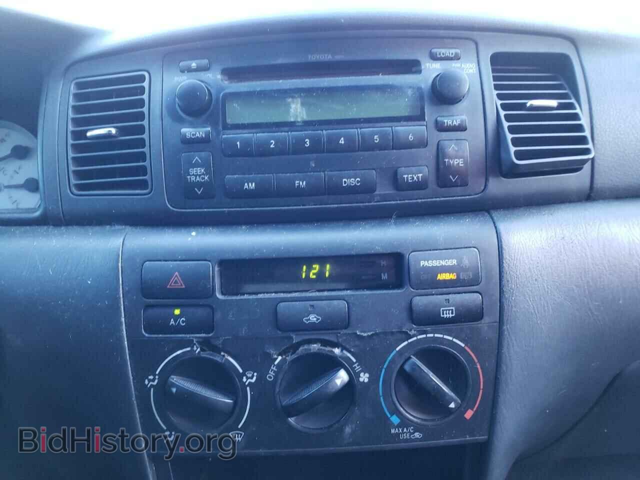 2006 TOYOTA COROLLA - VIN: 2T1BR32E36C687692 - Фото 9