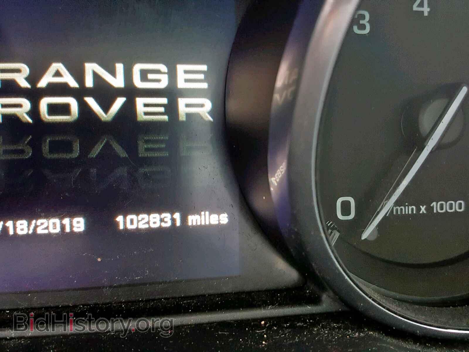 2012 LAND ROVER RANGE ROVE - VIN: SALVP2BG9CH680244 - Фото 8
