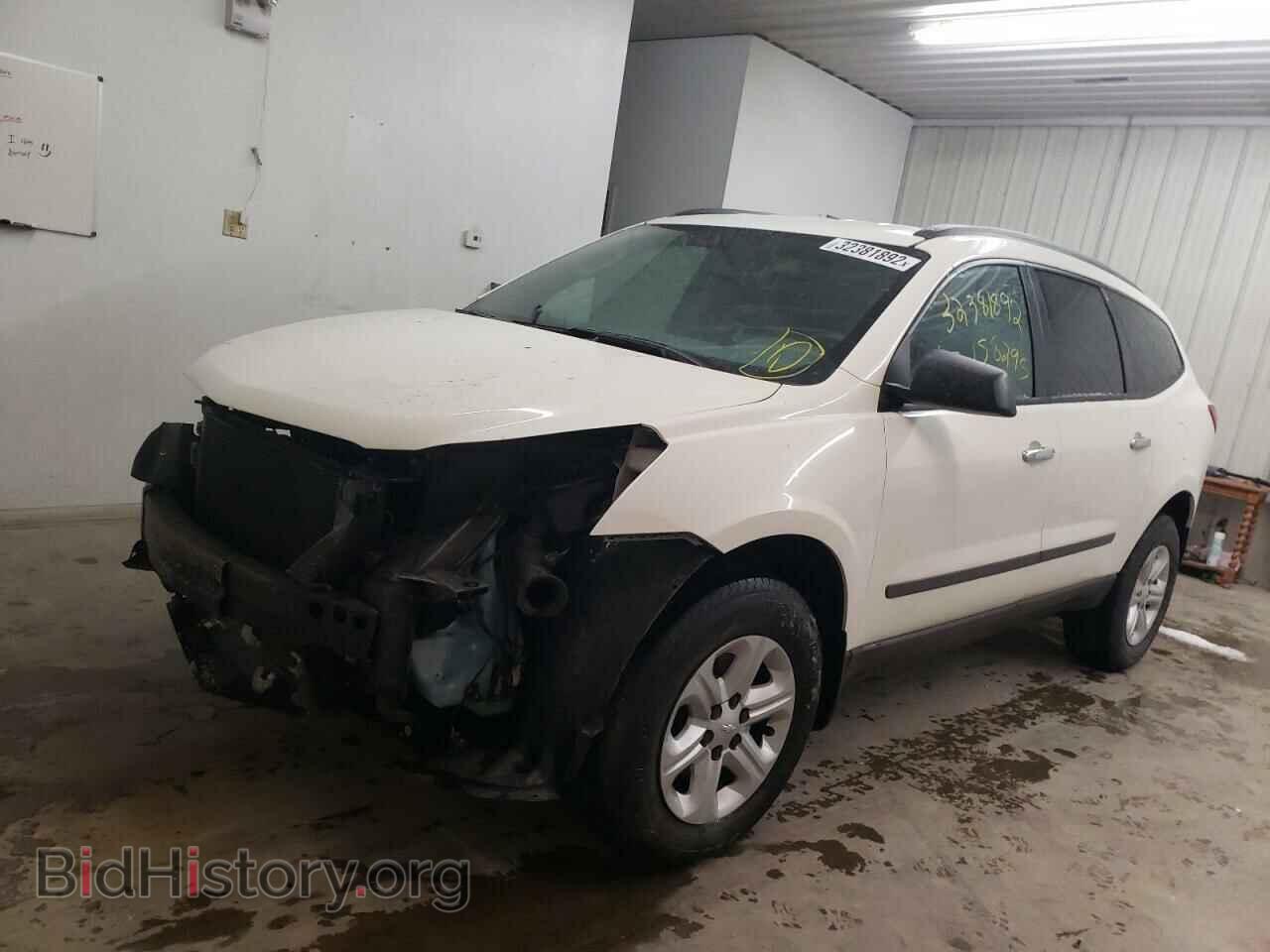2012 CHEVROLET TRAVERSE - VIN: 1GNKRFED7CJ187840 - Фото 2
