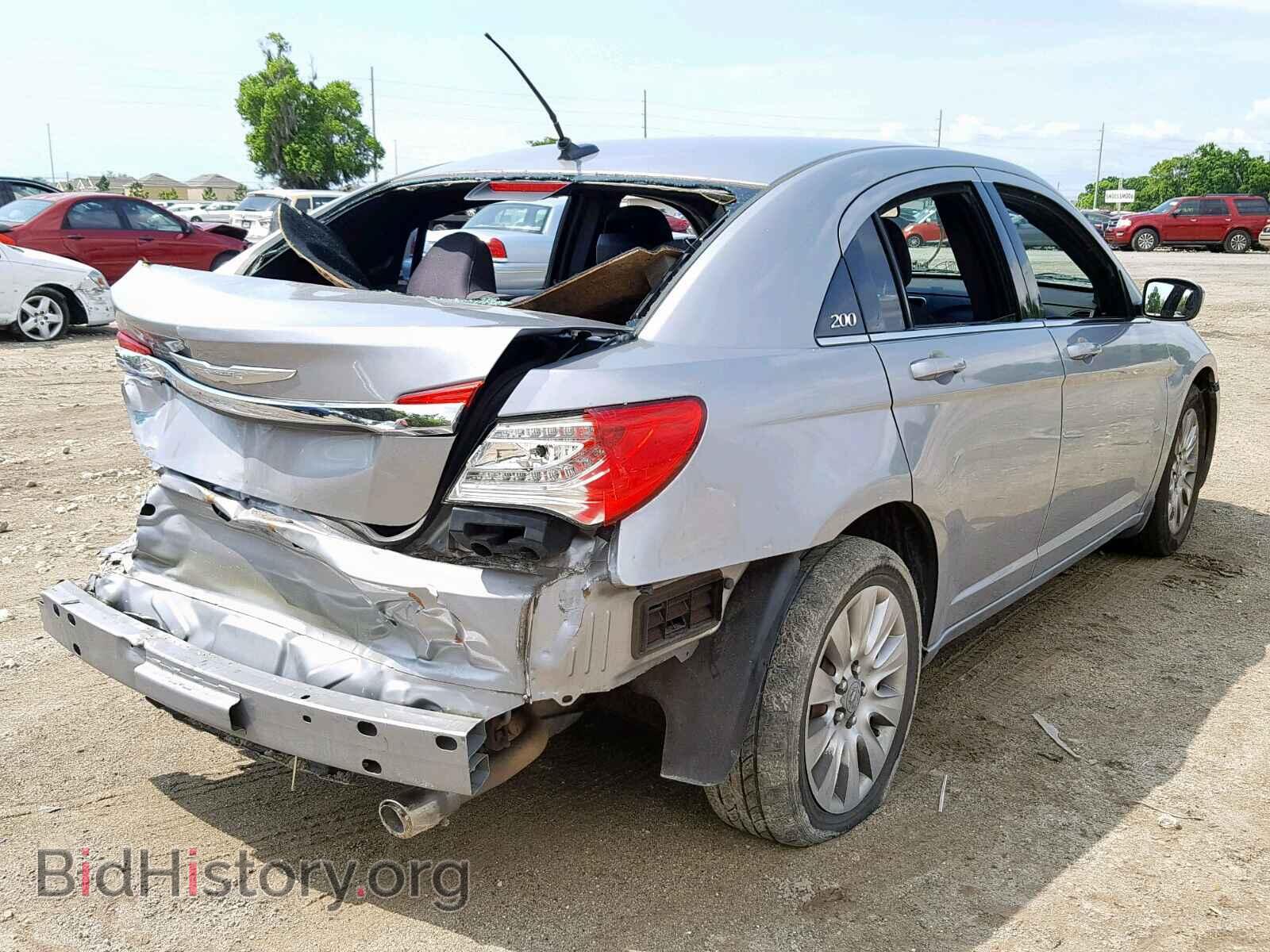 2013 CHRYSLER 200 - VIN: 1C3CCBAB6DN734624 - Photo 4