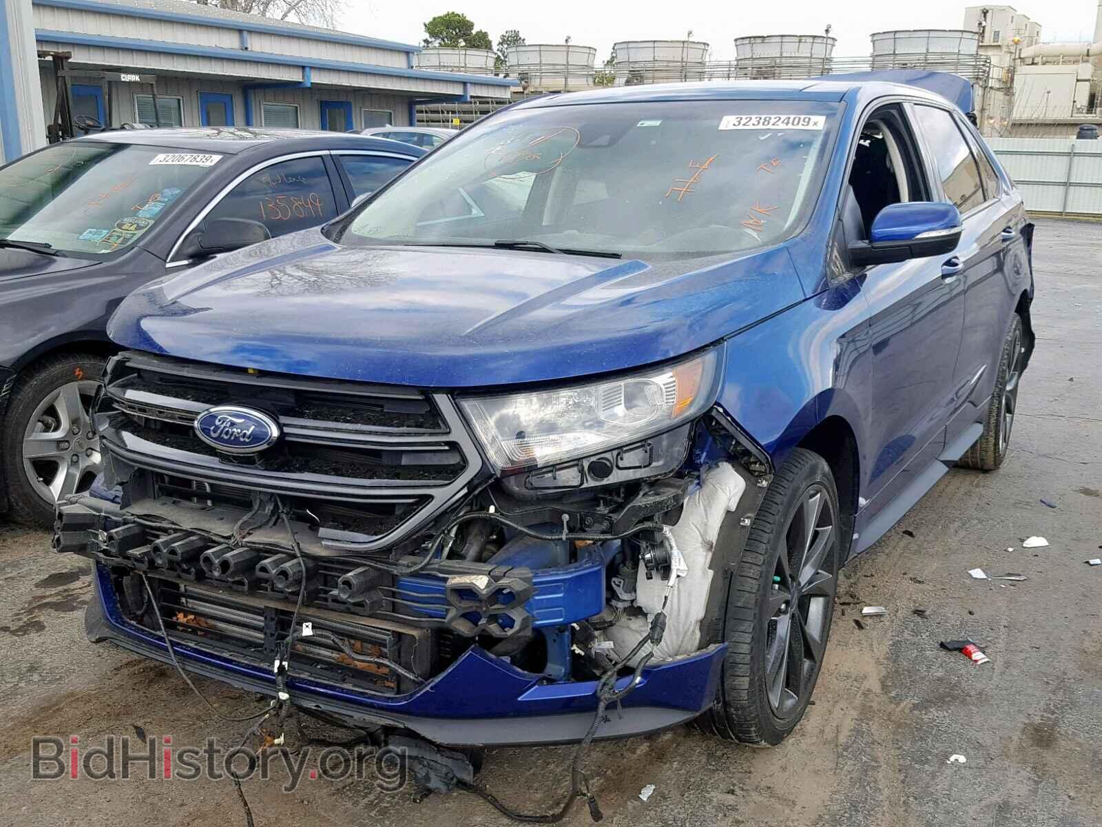 2015 FORD EDGE - VIN: 2FMTK4AP1FBB91618 - Фото 2