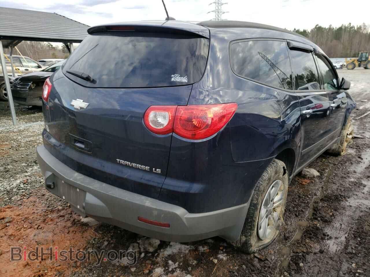 2012 CHEVROLET TRAVERSE - VIN: 1GNKRFED8CJ324946 - Фото 4