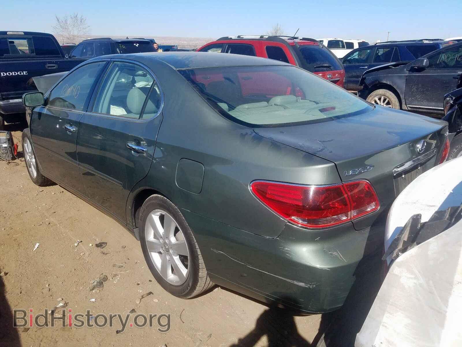2005 LEXUS ES330 - VIN: JTHBA30G355105564 - Фото 3