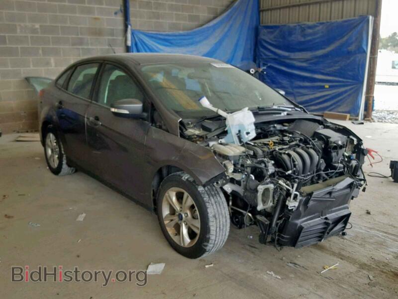 2014 Ford FOCUS SE (VIN 1FADP3F2XEL353316) — фото 1 из 10, Copart, повреждение: передняя часть