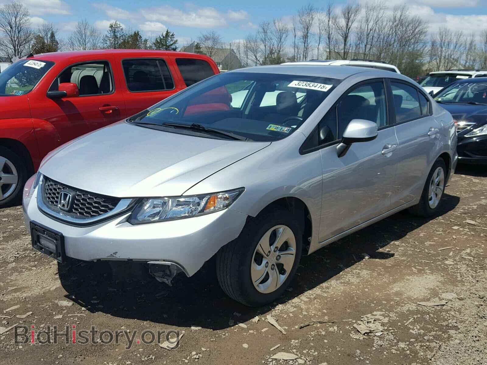 2013 HONDA CIVIC - VIN: 19XFB2E5XDE077444 - Фото 2