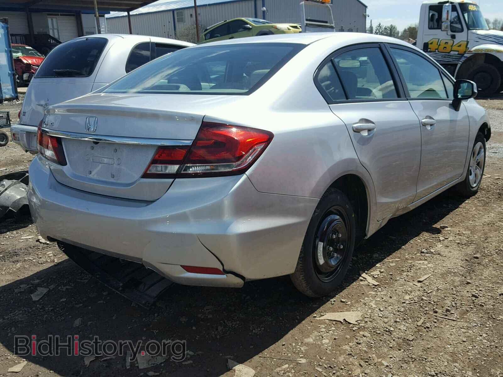 2013 HONDA CIVIC - VIN: 19XFB2E5XDE077444 - Фото 4