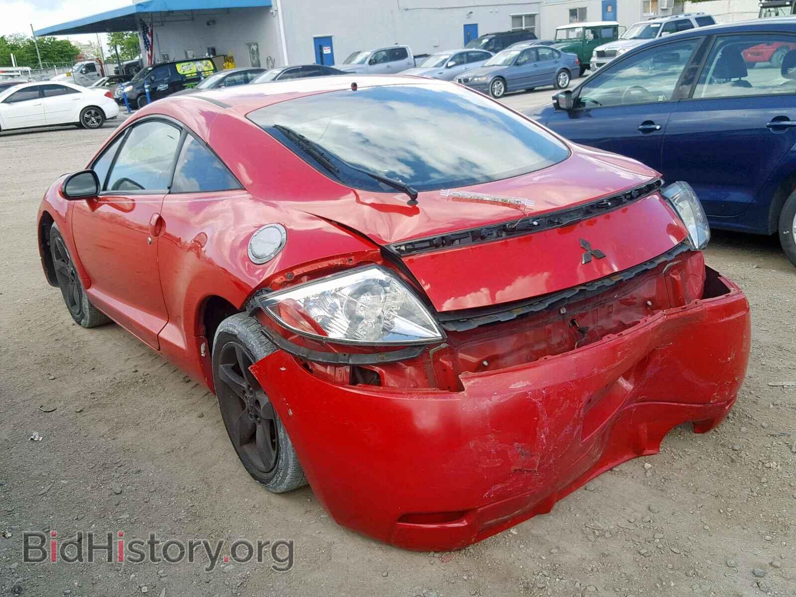 2007 MITSUBISHI ECLIPSE - VIN: 4A3AK24F67E051392 - Фото 3