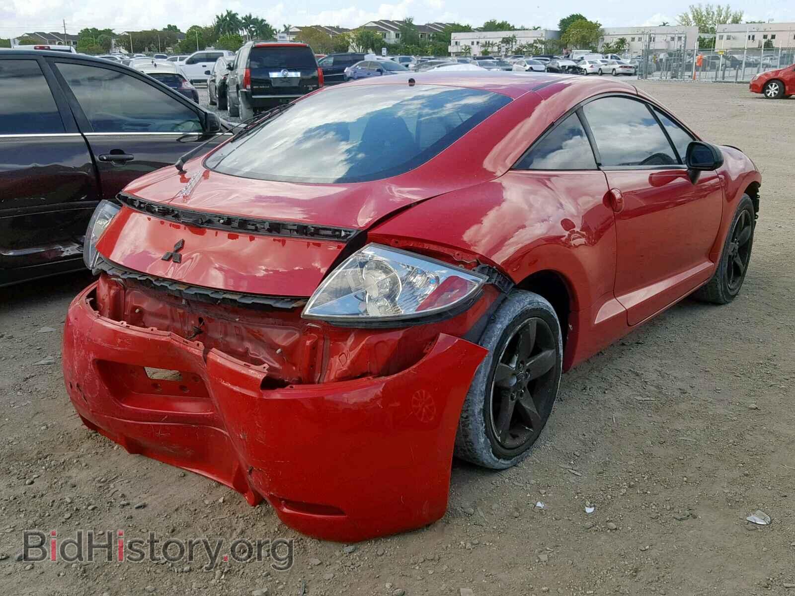 2007 MITSUBISHI ECLIPSE - VIN: 4A3AK24F67E051392 - Фото 4