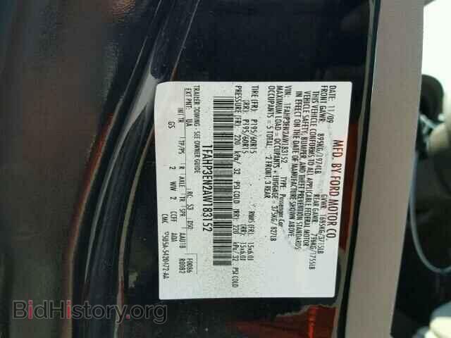 2010 FORD FOCUS - VIN: 1FAHP3EN2AW183152 - Фото 9