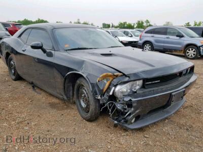 2014 Dodge CHALLENGER, black — VIN 2C3CDYBT8EH304191, Copart