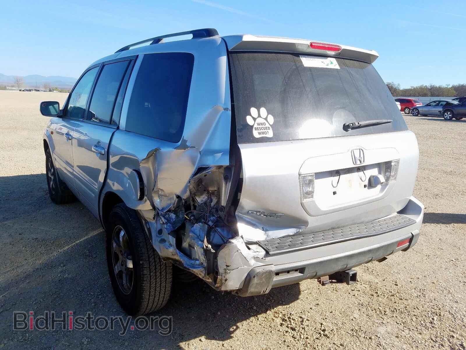 2006 HONDA PILOT - VIN: 5FNYF28756B007597 - Фото 3