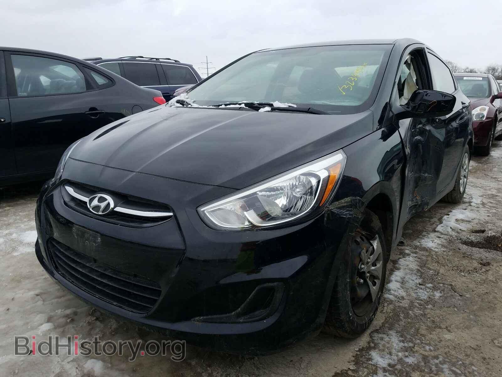 2016 HYUNDAI ACCENT - VIN: KMHCT4AE2GU135372 - Фото 2